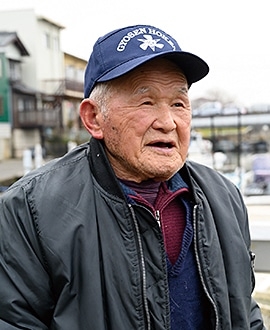 彦根市松原漁業協同組合 前組合長 中山幸雄さん