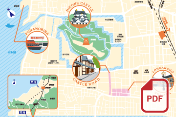 びわ湖のめぐみMAP 彦根市