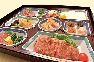 近江牛専門店 れすとらん松喜屋 本店 松喜屋弁当「万福（まんぷく）」6,480円