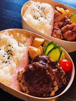 個室居酒屋　近江や　蔵 近江牛牛丼弁当500円、近江牛デミグラスハンバーグ弁当600円、近江鶏唐揚げ弁当400円