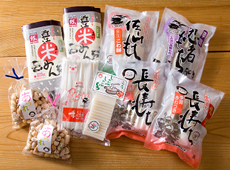 滋賀羽二重糯による商品