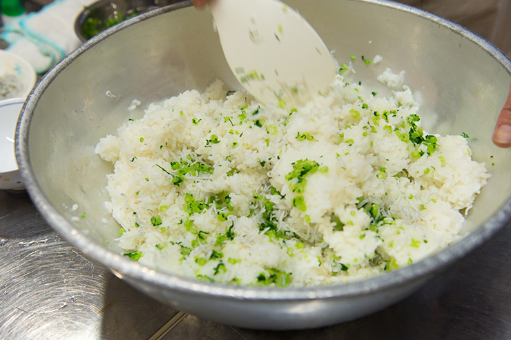 大根葉を使ったお料理