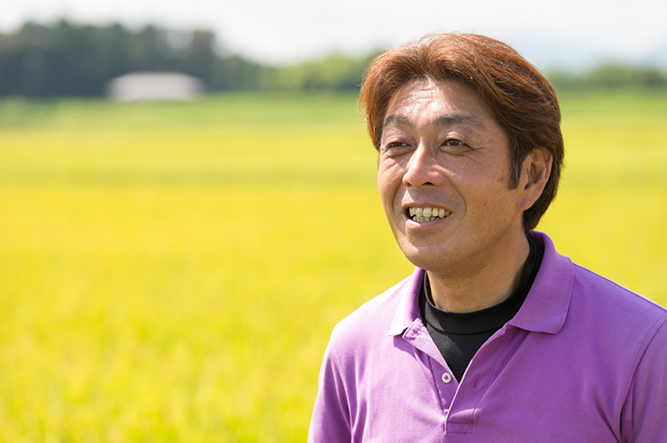 蒲生郡竜王町の竹山勉さん