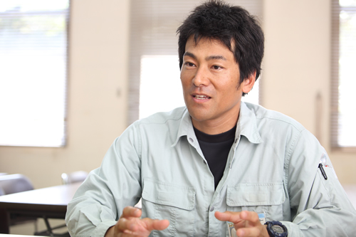 「みずかがみ」の開発担当、森茂之さん