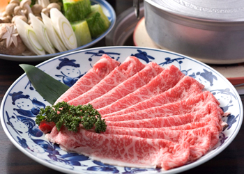 香気ともいえる微かな甘い香りは近江牛の特長の一つ