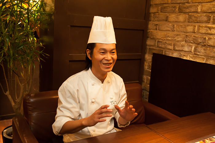 花様ka-you NU茶屋町 西之園顕志料理長