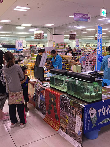 西大津イオンでみずかがみイベントが開催されました！